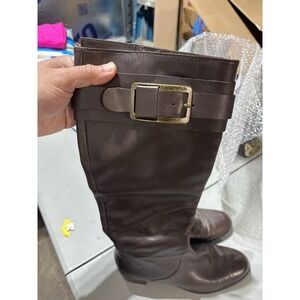 TAHARI Kaley Riding Boot Saddle Brown 7.5‎